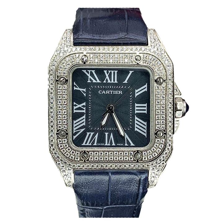 ساعت مچی کارتیر Cartier Santos Diamonds 1329Q